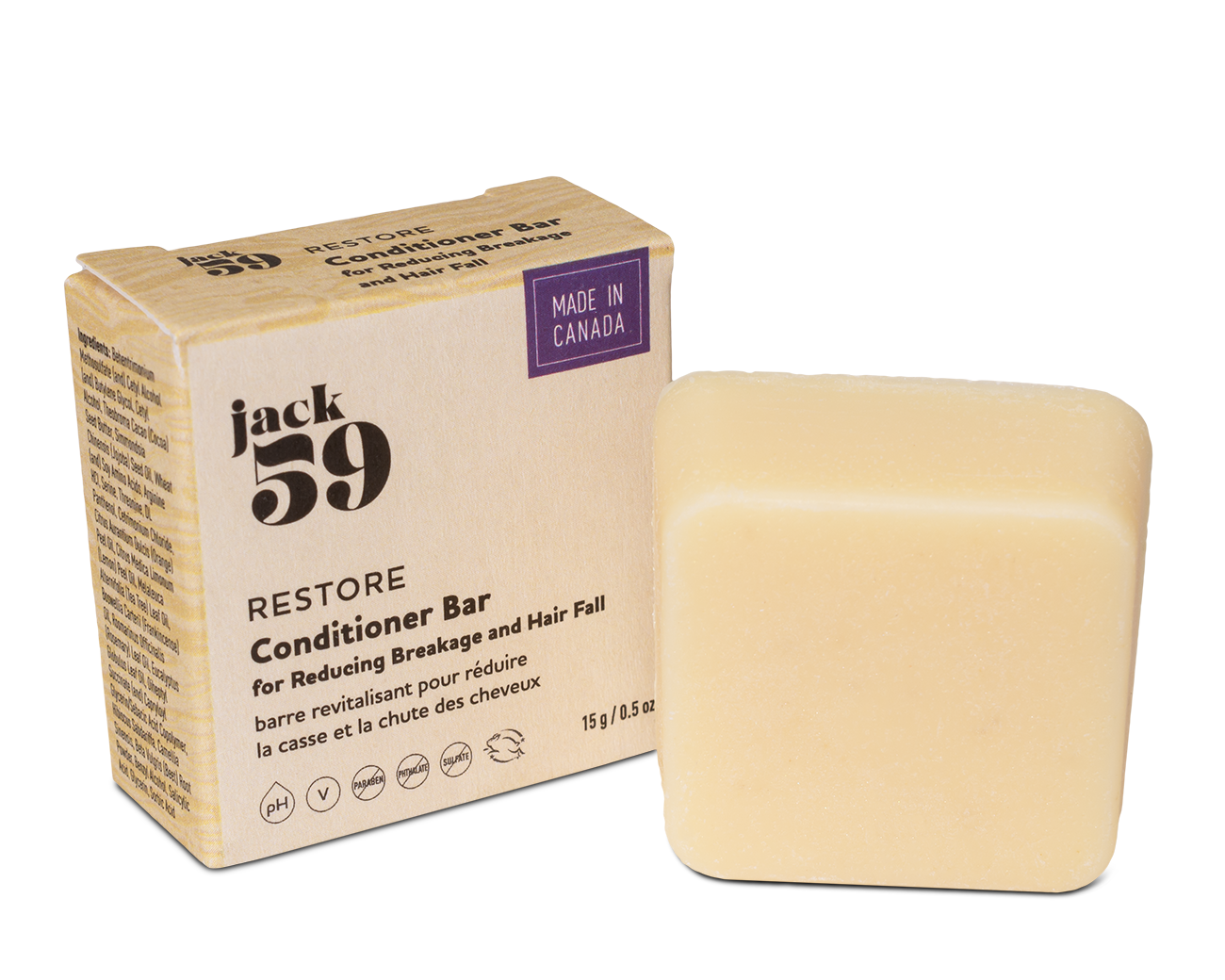 Jack59 Inc. - Wholesale Hair Conditioner - Travel Buddies Conditioner Bars - Jack597
