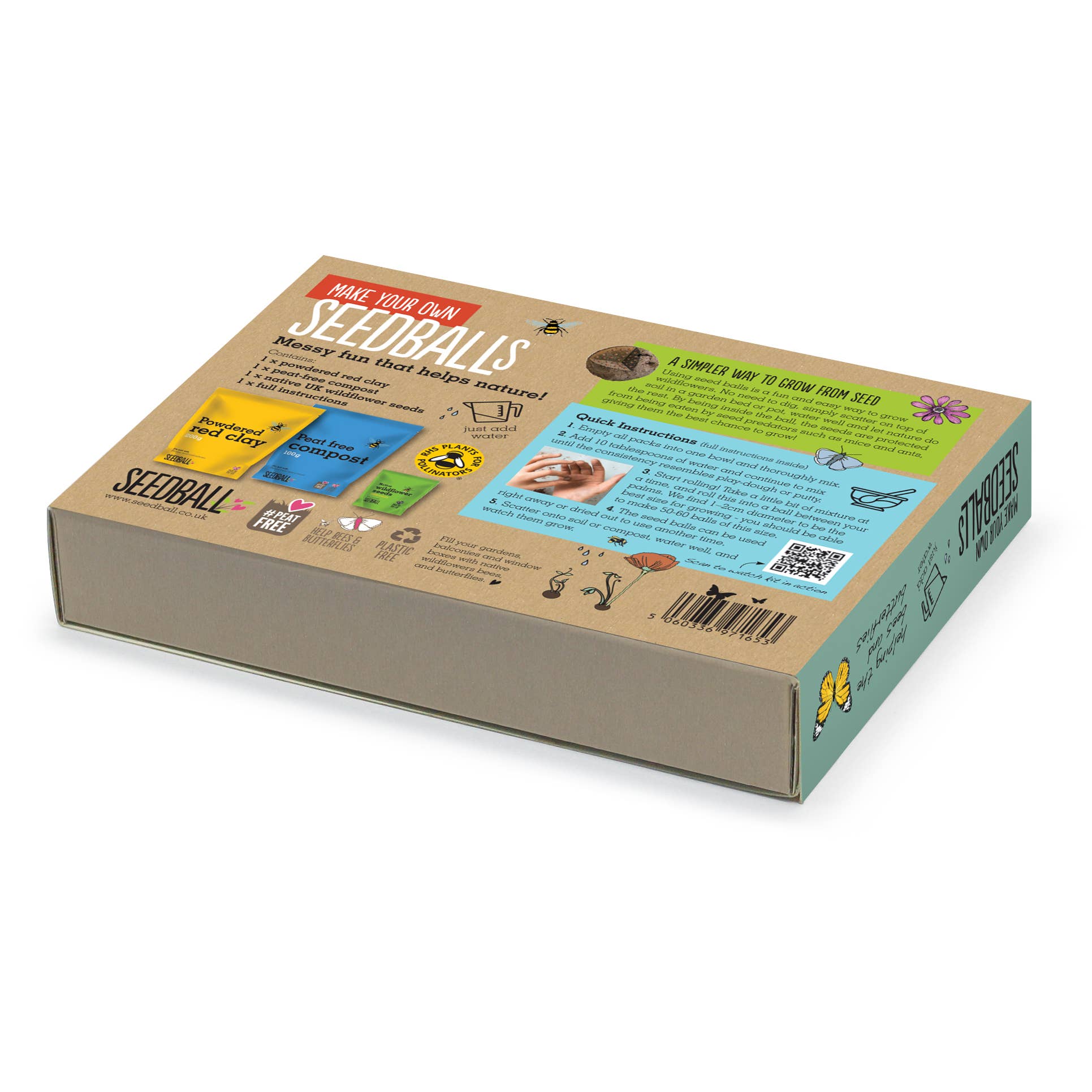 Seedball – wholesale Plant seeds – Make Your Own Seedball Kit - Garden Meadow3