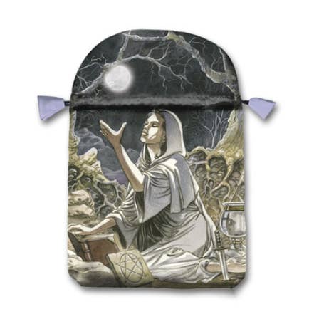 Borsa Pagan Moon blu viola satinata Lo Scarabeo per la vendita all'ingrosso da parte di Cardshouse