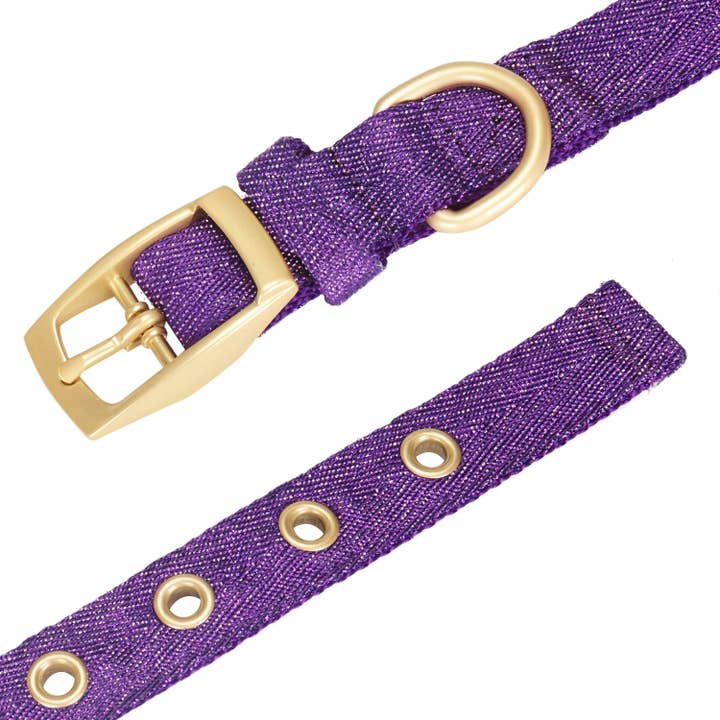 Blueberry Pet - Wholesale Pet Collar - Dog - The Most Coveted Metallic Thread Designer Dog Collar23