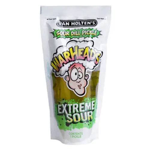 Echo Sales Canada - Wholesale Pickled Vegetables - Van Holten's Warheads Pickles  pouch 12ctÂ