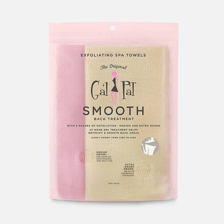 Bath Accessories Company - Wholesale Bath Towel - Gal Pal Smooth Back Treatment - 2pk