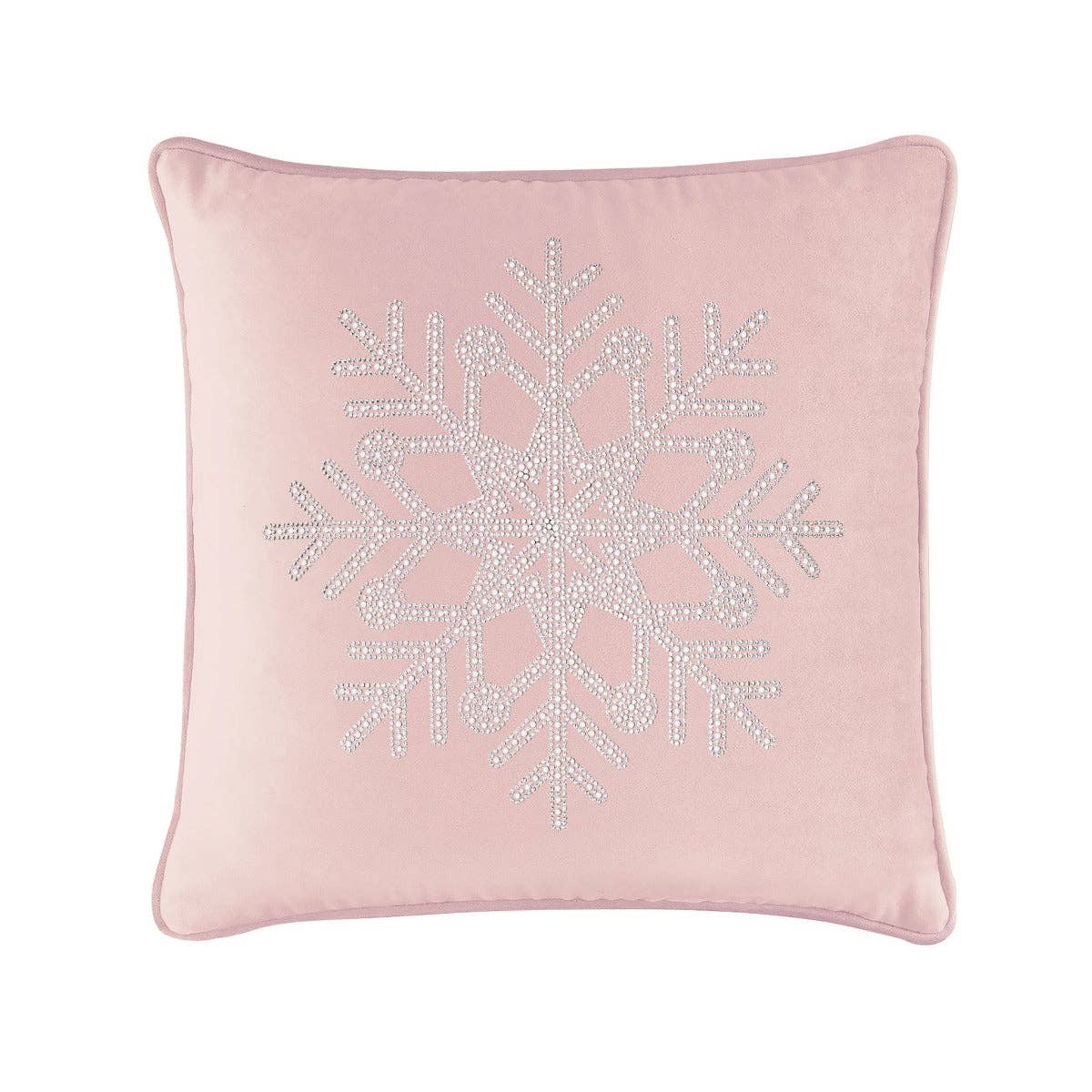 Sparkles Home - Wholesale Throw/Decorative Pillow - Rhinestone Snowflake Pillow24