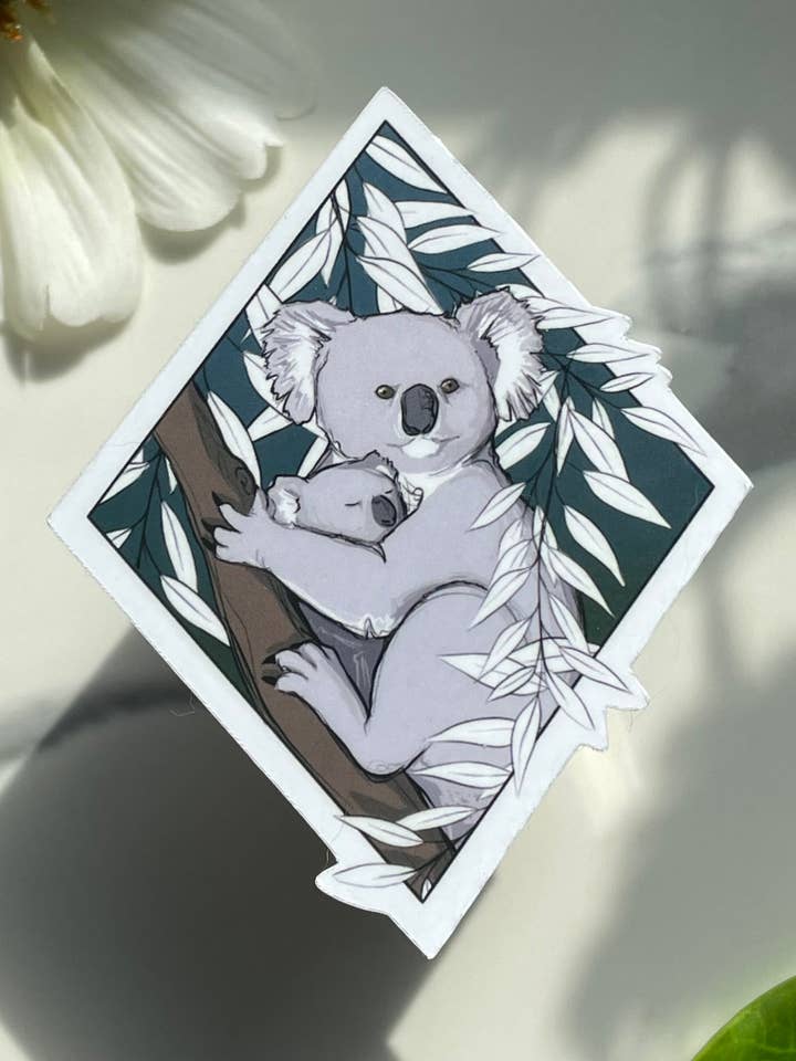 Koala-sticker voor wholesale door A Dresser Drawer