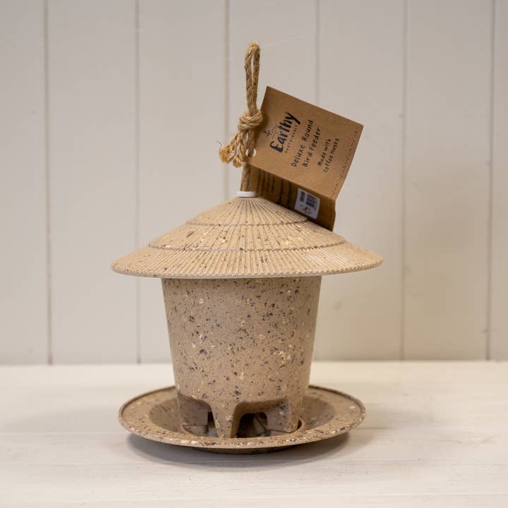 Jordnær Deluxe Rundt Fuglefoderbræt - Kaffeskaller for engroshandel hos Satchville