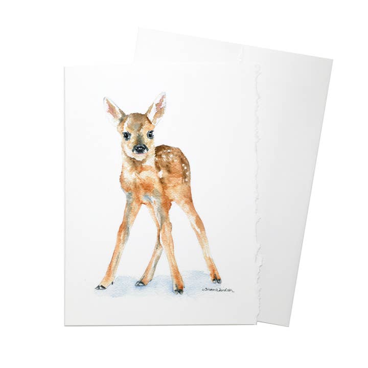 Cartão de saudação de aquarela de por atacado de Susan Windsor