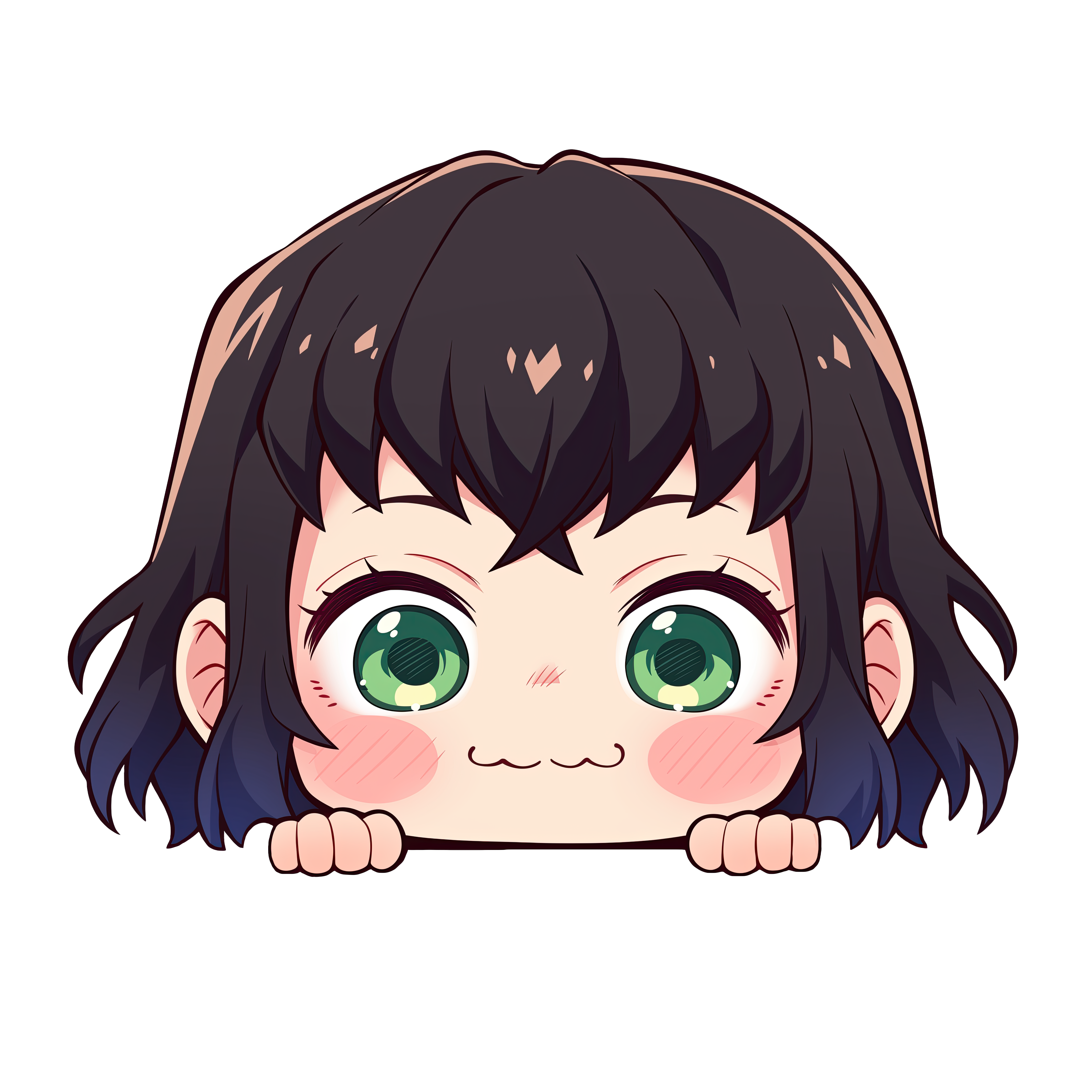 MPB Stationery - Wholesale Sticker - Demon Slayer Inosuke Peeker1