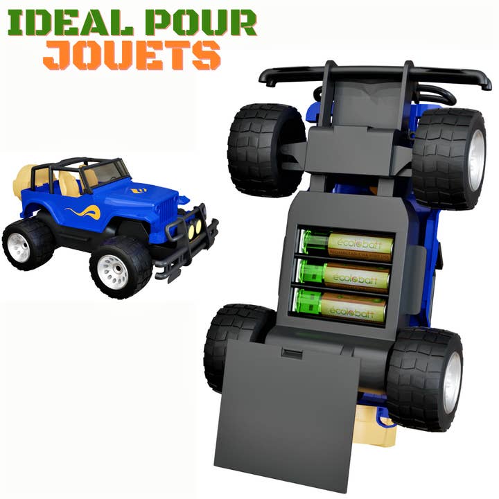 EcoloBatt - Wholesale Portable Charger - EcoLobatt® ️ | 2X AA BATTERIES RECHARGEABLE via USB |2