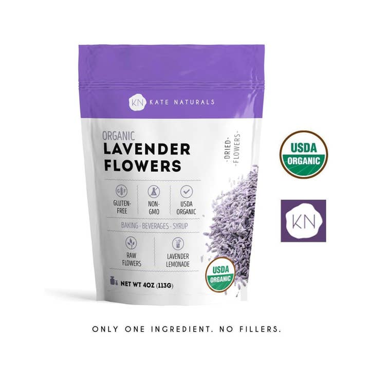 Kate Naturals - Vendita all'ingrosso Verdure essiccate/disidratate - Fiori di lavanda secchi biologici