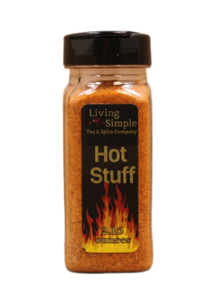 Hot Stuff Dried Spice van Living Simple voor wholesale door Living-Simple Tea & Spice Company