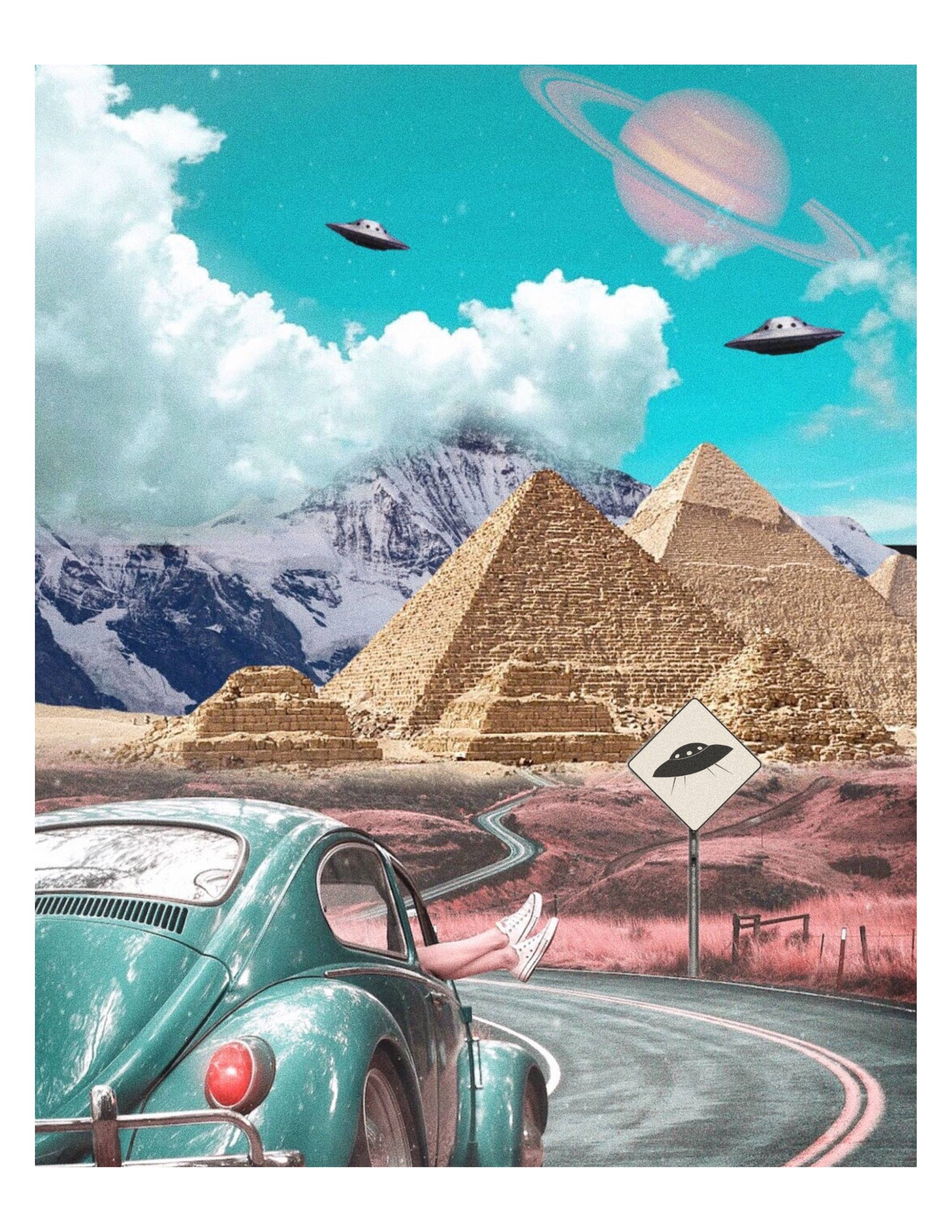 Cult Class - Wholesale Art Print - "Roadtrip" by Cult Class - 8.5x11" Fine Art Print