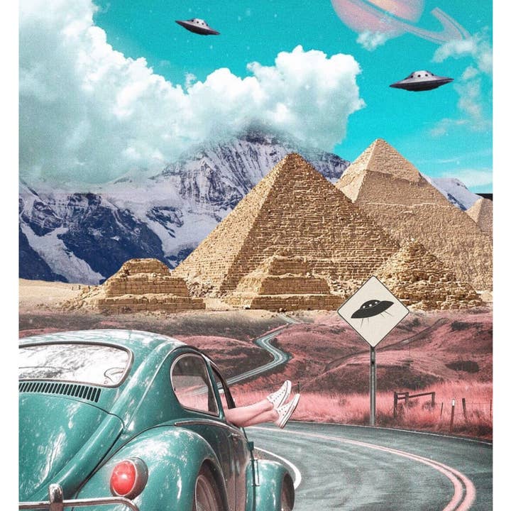 Cult Class - Wholesale Art Print - "Roadtrip" by Cult Class - 8.5x11" Fine Art Print0