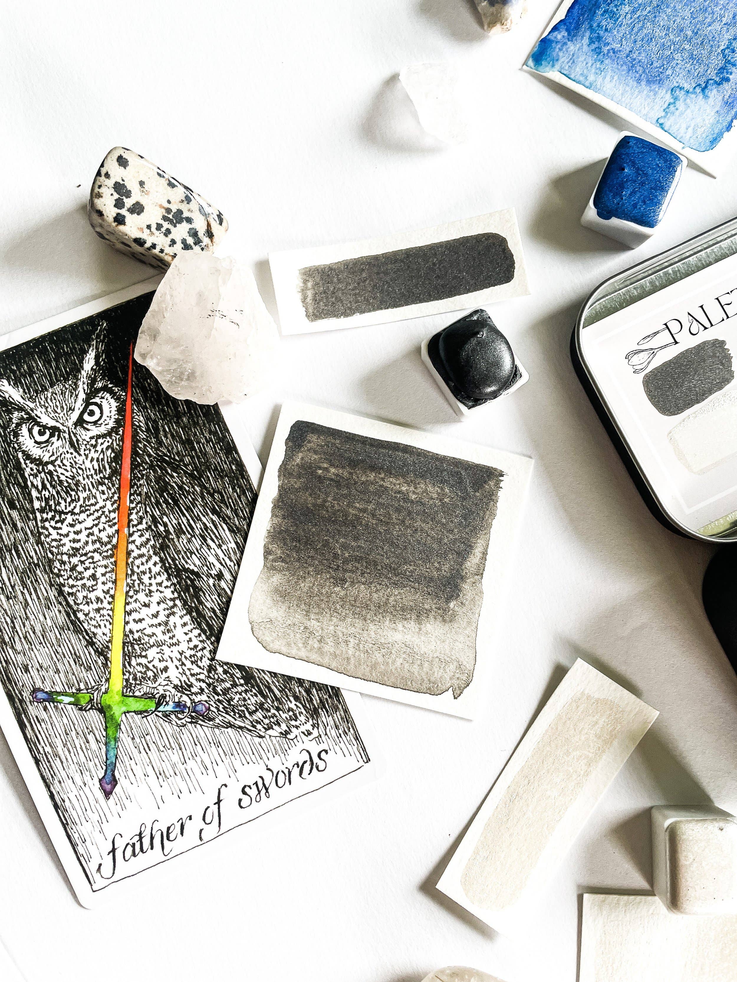 Redbud Pigment Co. LLC – wholesale Palett/blandningsbricka – The Oracle - Resepalett7