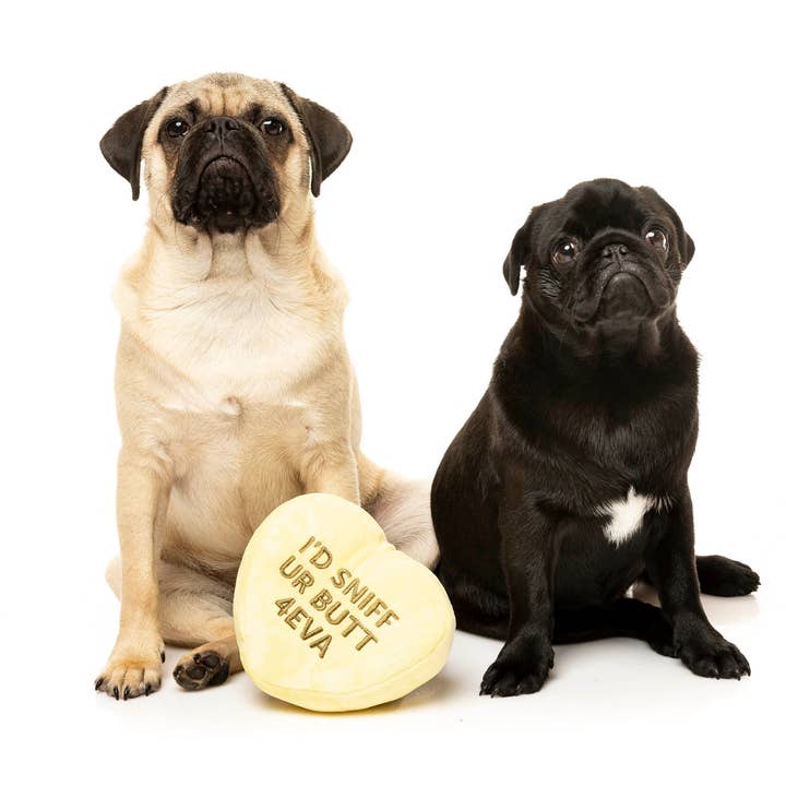 In Vogue Pets – wholesale Pet plush toy – Dog – Candy Hearts 3 Pack Dog Toy4