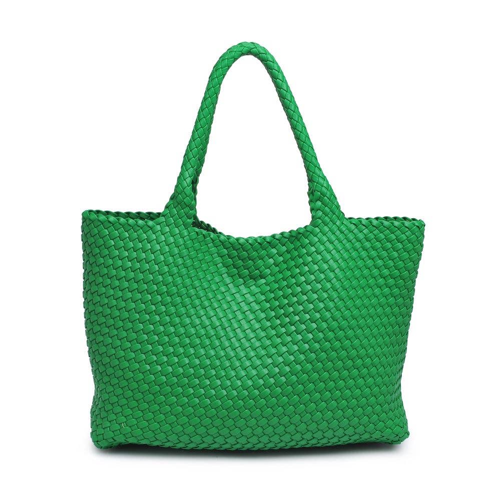 Moda Luxe - Vendita all'ingrosso Borsa tote - Donna - Borsa tote intrecciata in pelle vegana Solana38