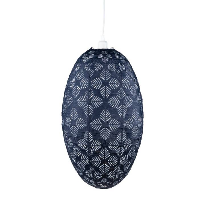 Allsop Home & Garden – Engroshandel Udendørs/havelampe – Stella Nova Udendørs Pendellys - Geo Palm 22" Midnat8