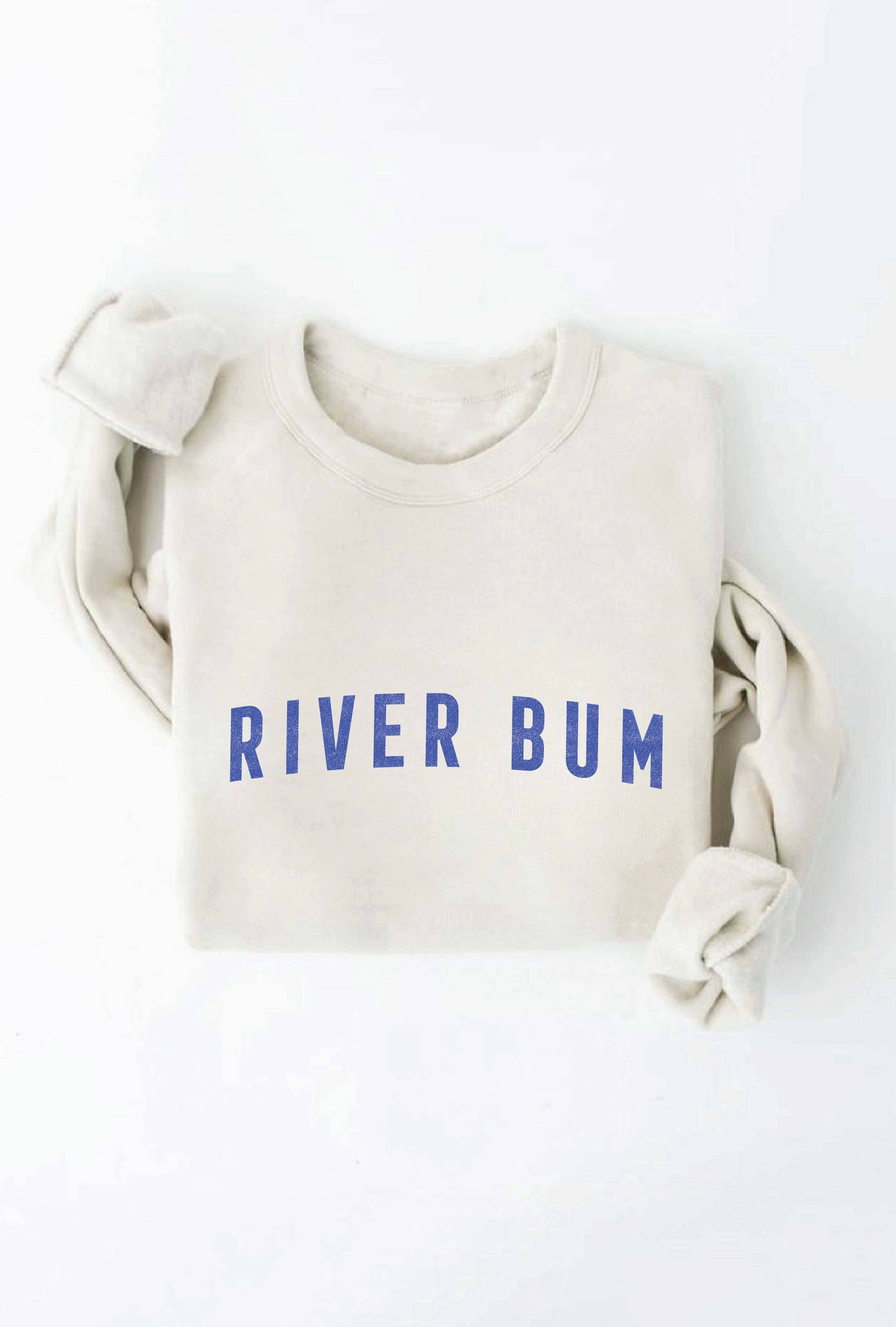 OAT COLLECTIVE - Vendita all'ingrosso Felpa stampata - Donna - Felpa con stampa RIVER BUM11