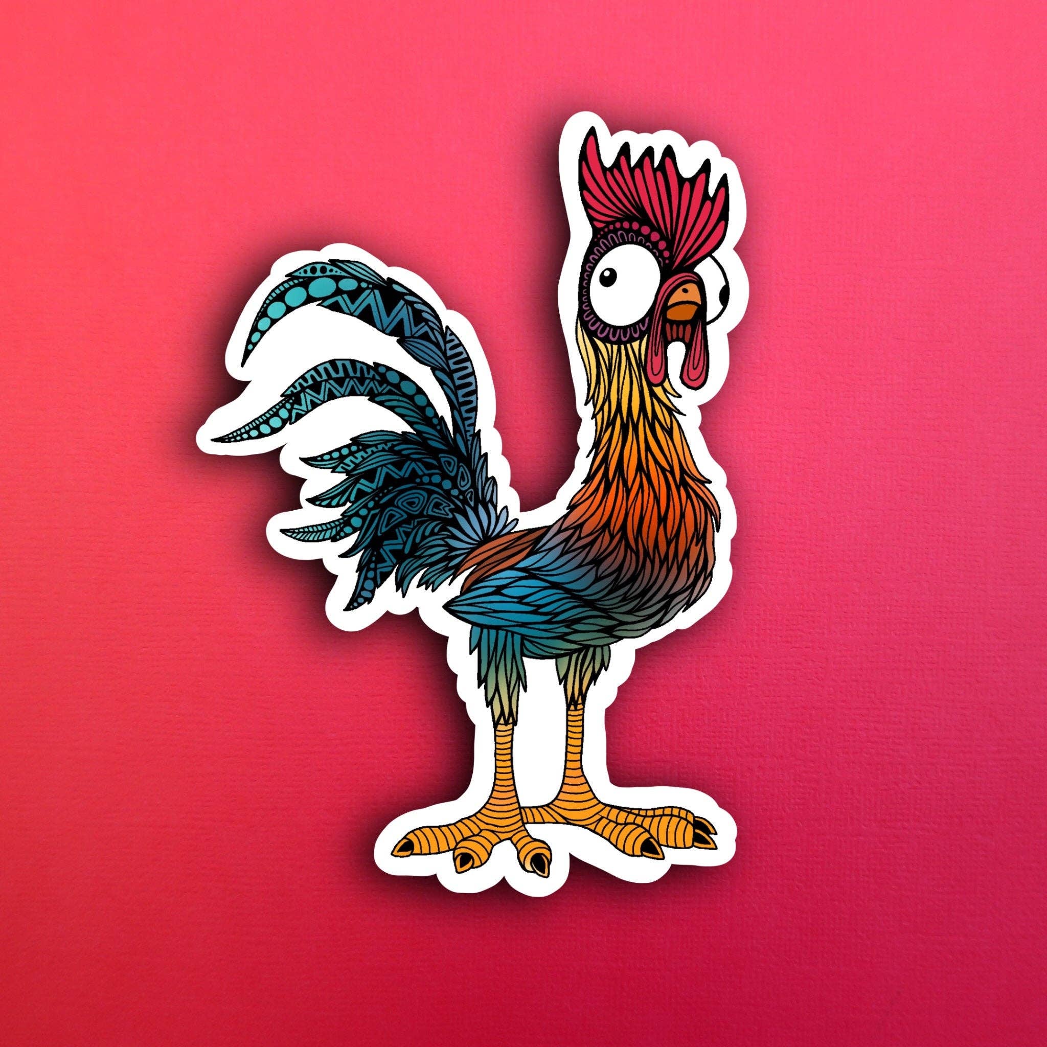 Zenspire Designs - Wholesale Sticker - Hei Hei Sticker (WATERPROOF)