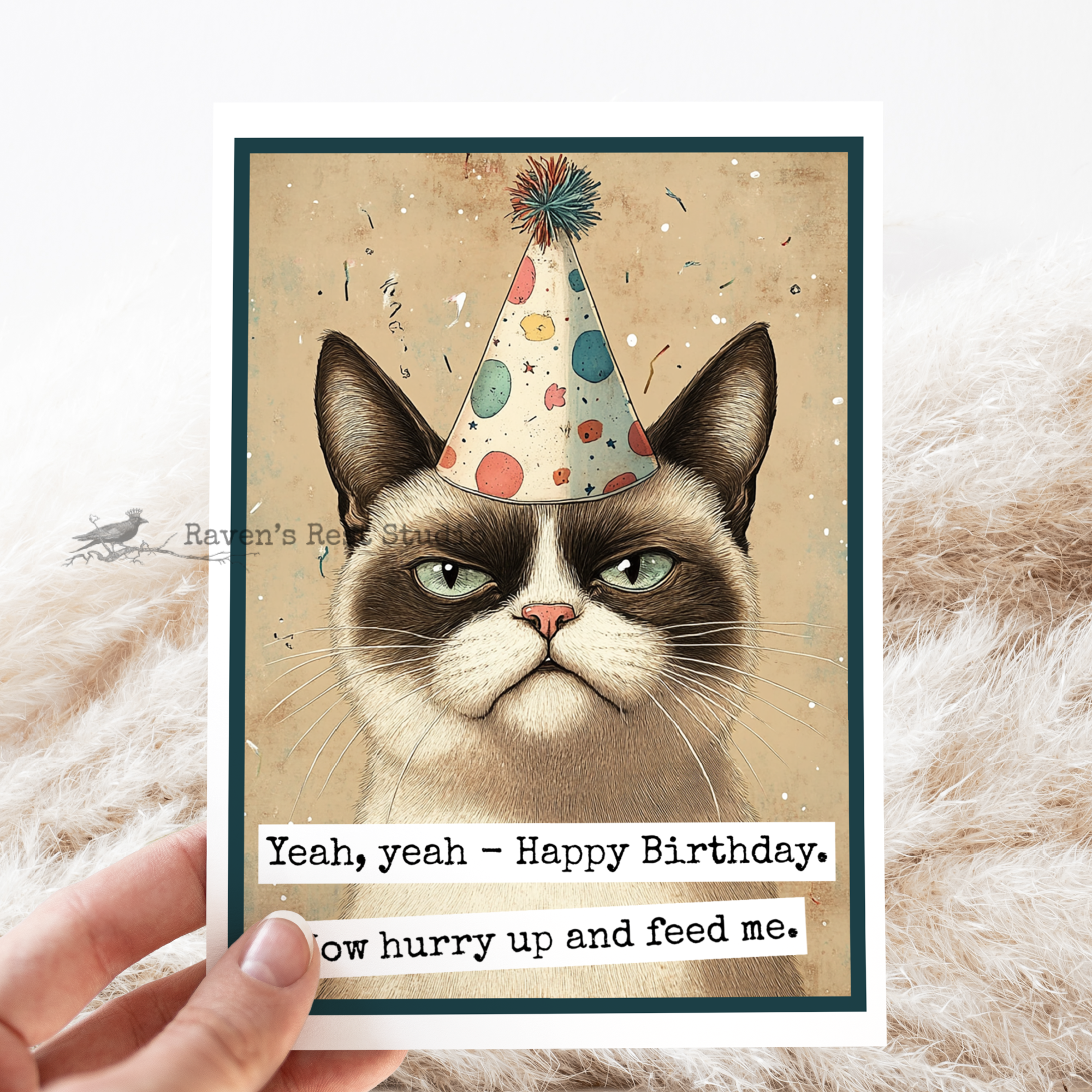 Verjaardagskaart voor Kat Fientje - Kleuren en Tekenen Challenge, image size:2000x2000