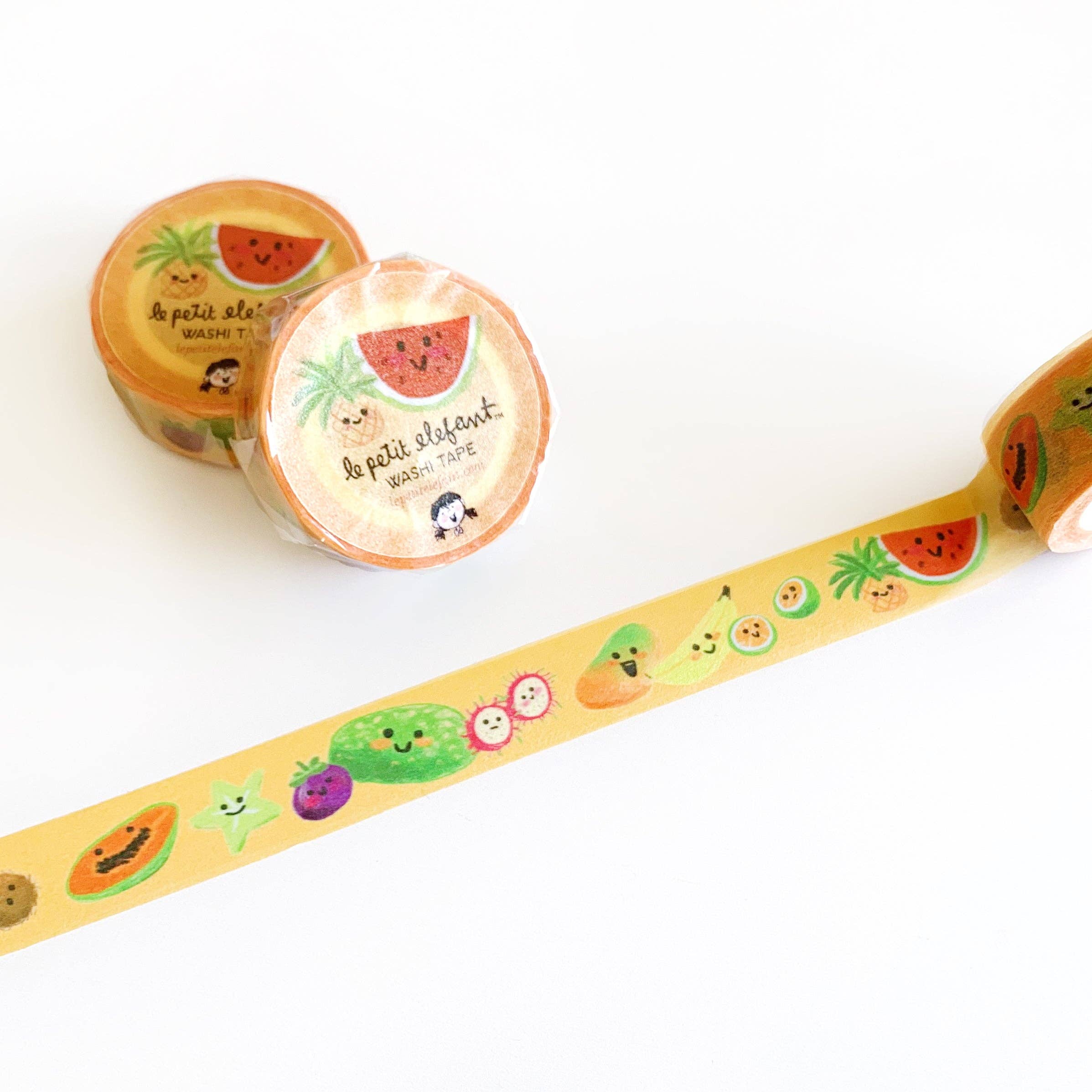 Le Petit Elefant - Wholesale Washi Tape - Tropical Fruit Washi Tape2