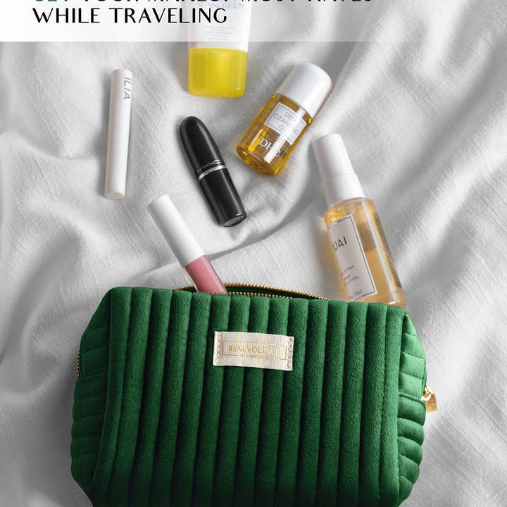 Benevolence LA - Wholesale Toiletry Bag - Women's - Small Toiletry Bag for Women Travel and Cosmetics10