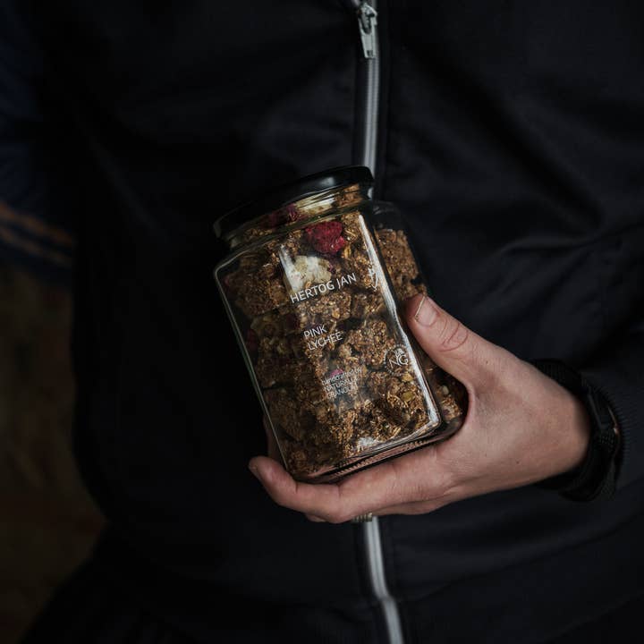 Naturally Granola - Wholesale Breakfast Cereal - Pink Lychee Granola 1kg | 3 Michelin Chef* | Nutfree4