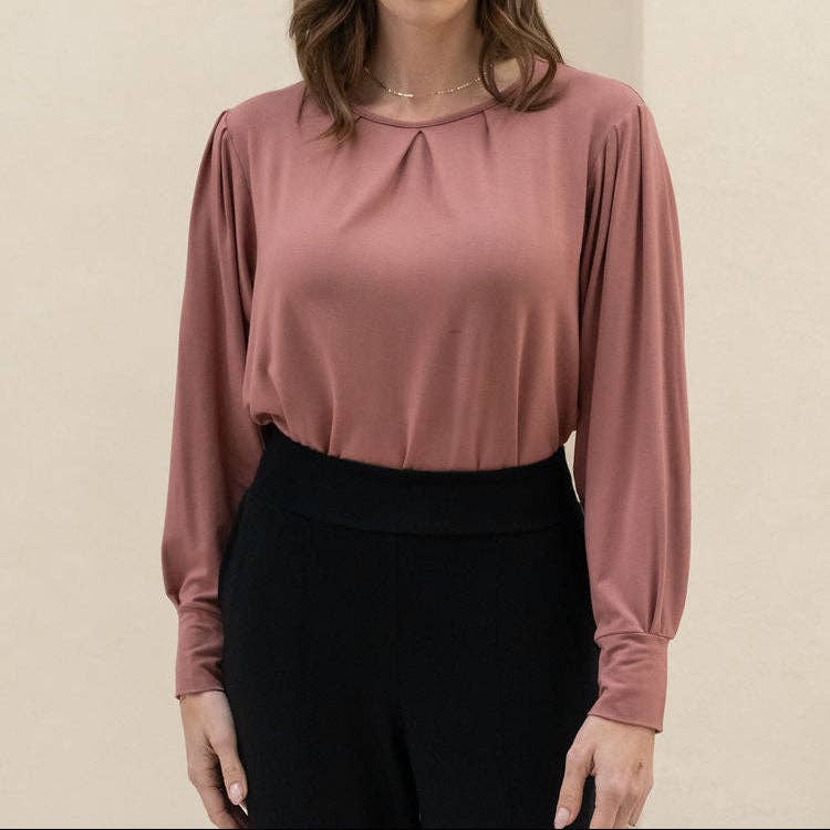 Encircled - Wholesale Blouse - Women's - The Comfy Blouson Top23