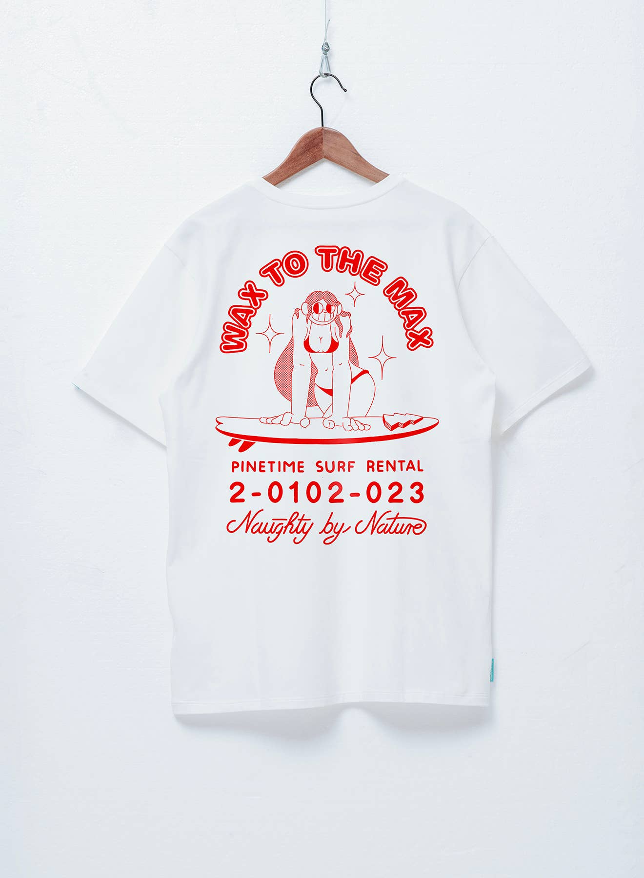 Pinetime - Wholesale Screen Printed T-Shirt - Unisex - Wax to the Max Organic Tee0