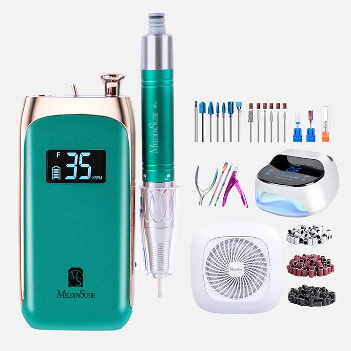 MELODYSUSIE - Wholesale Electronic skincare device - MR4-Jade Plus Rechargeable Nail Drill 35,000RPM9
