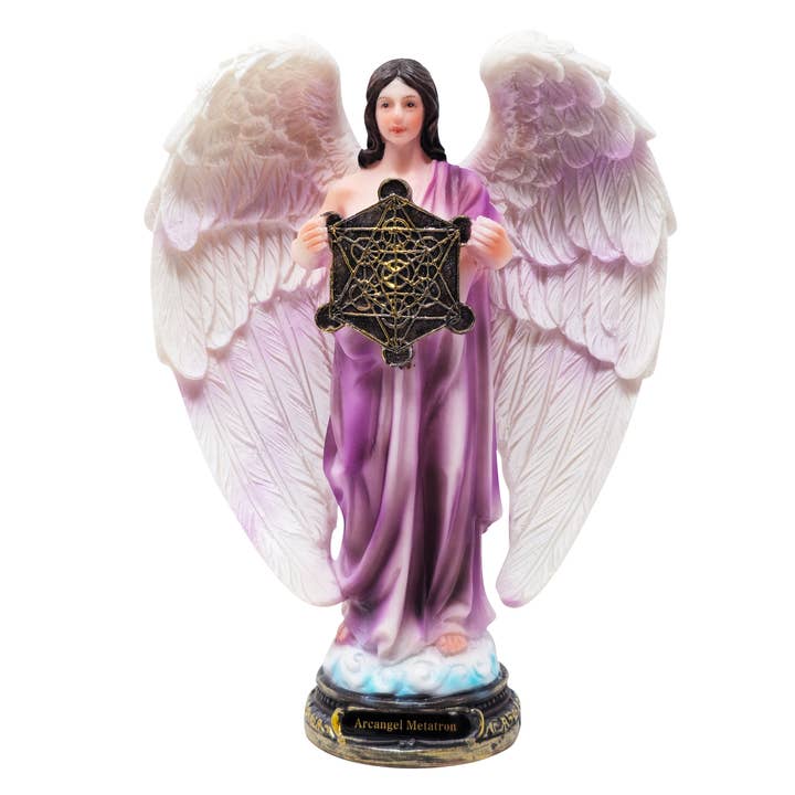 mrcjsales - Wholesale Sculpture - MrcjSales - Archangel Metatron Resin Statue | Multiple Sizes | Craftsmanship | Church Decor for Services, Home, Gifts, and Celebrations2