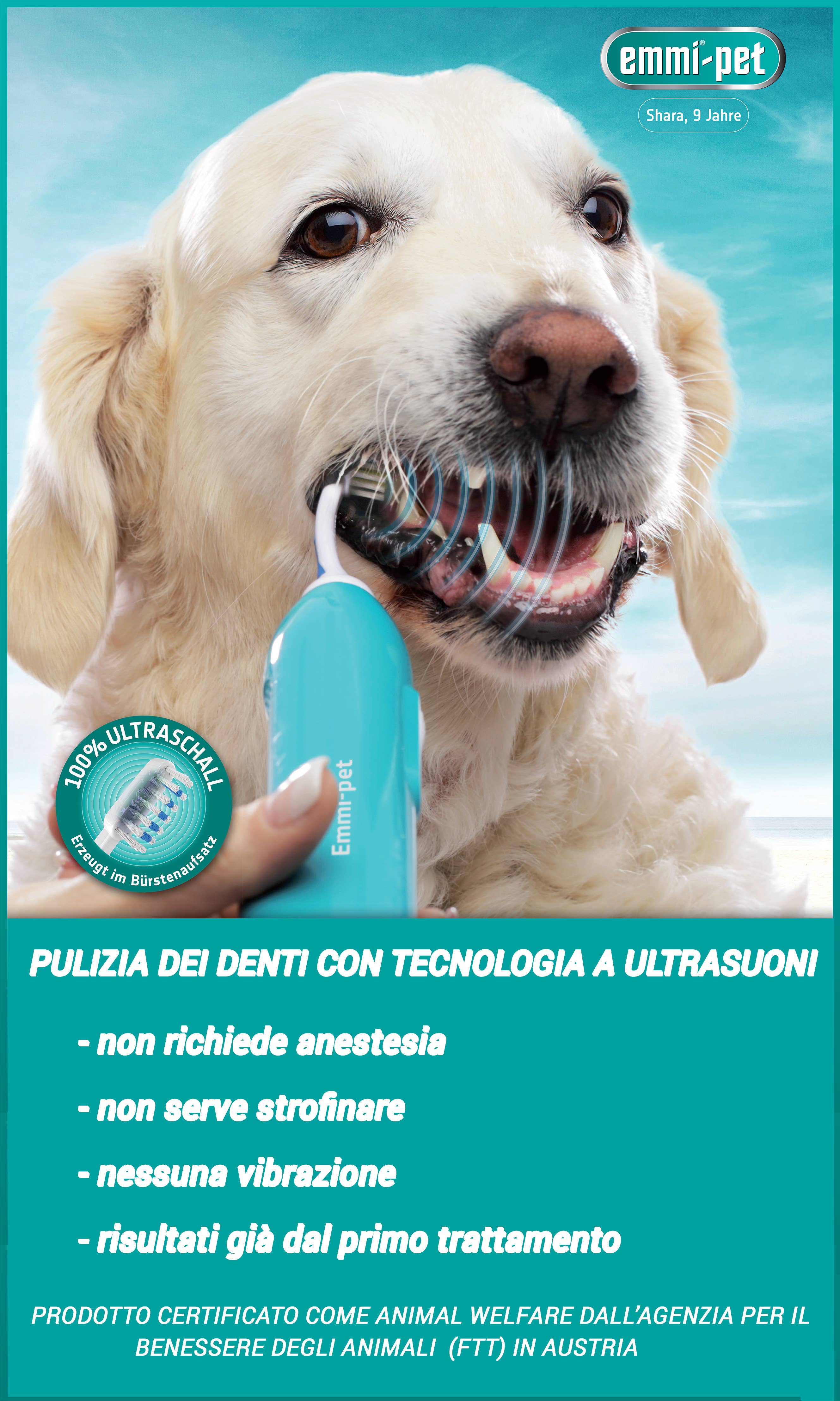 Idropet - Wholesale Pet Grooming Aid - Dog - Pet 2.0 Vibration-free Ultrasonic Toothbrush1