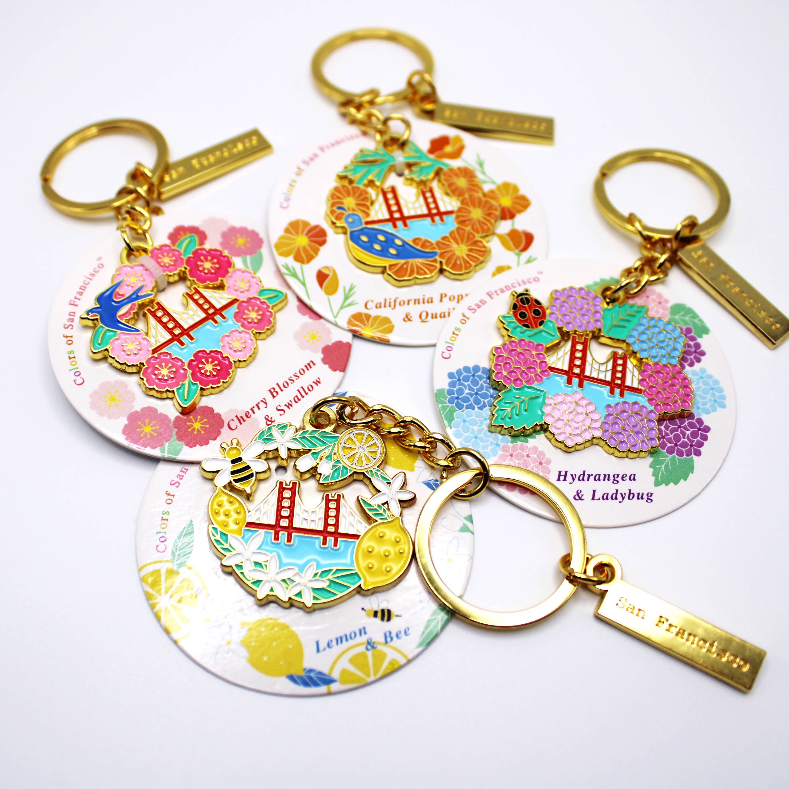 Tomoko Maruyama - Wholesale Keychain - Unisex - San Francisco Golden Keychains8