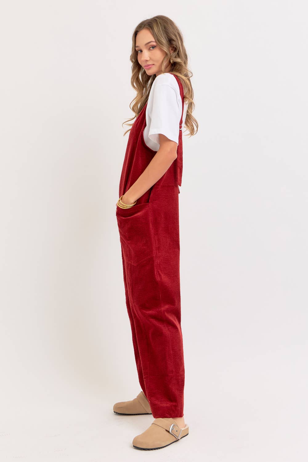 Sweet Lovely by Jen - Wholesale Overalls - Women's - PULL-ON-STYLE CORDUROY OVERALL JUMPSUIT18