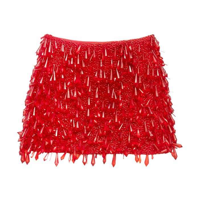 MINIGONNA MAGGIE (ROSSA) per la vendita all'ingrosso da parte di Onalaja