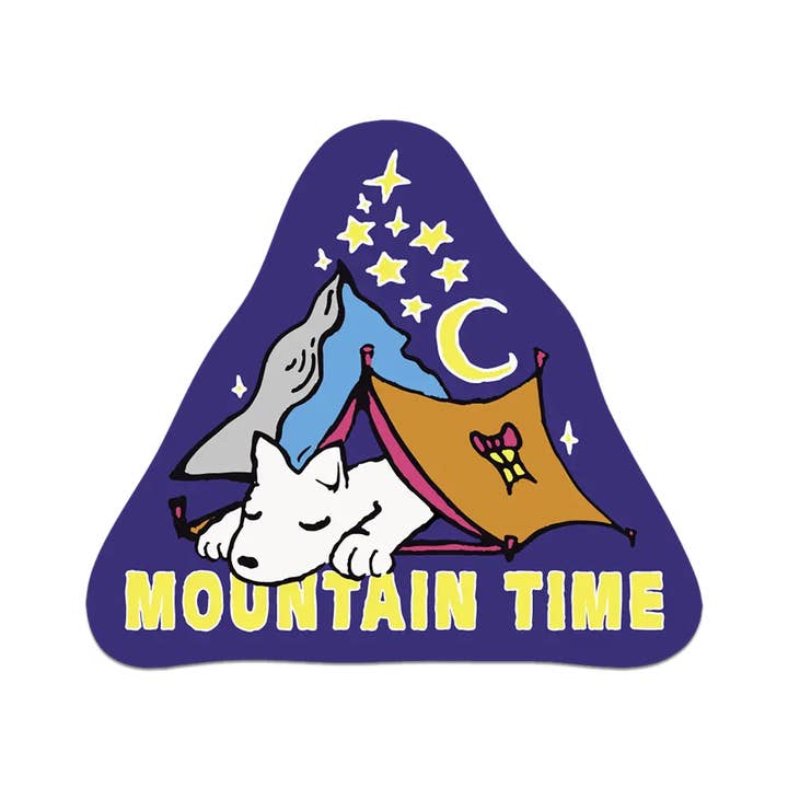 Mountain Time by Apply - Die-Cut Sticker for wholesale by Apply Stickers