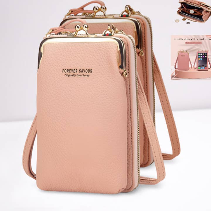 ACCITY - Wholesale Crossbody Bag - Women's - MULTIFUNCTIONAL ZIPPER CROSSBODY BAG_CWAB16395