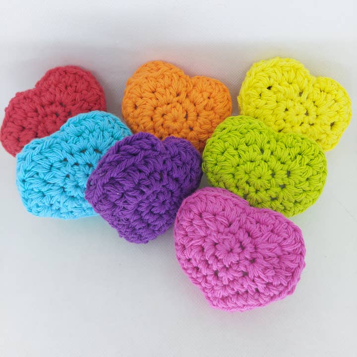 Hearts Catnip Toy - MADE TO ORDER for wholesale by Glitter Ghost Clothing and Accessories