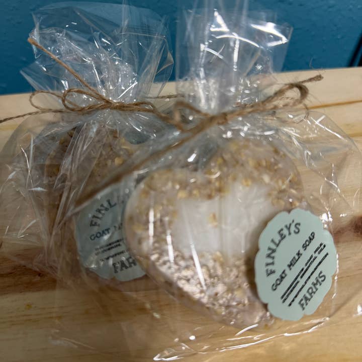Finleys Farms - Wholesale Bar Soap - Finley’s Farms Goat Milk Soap – Heart Slim Bar6