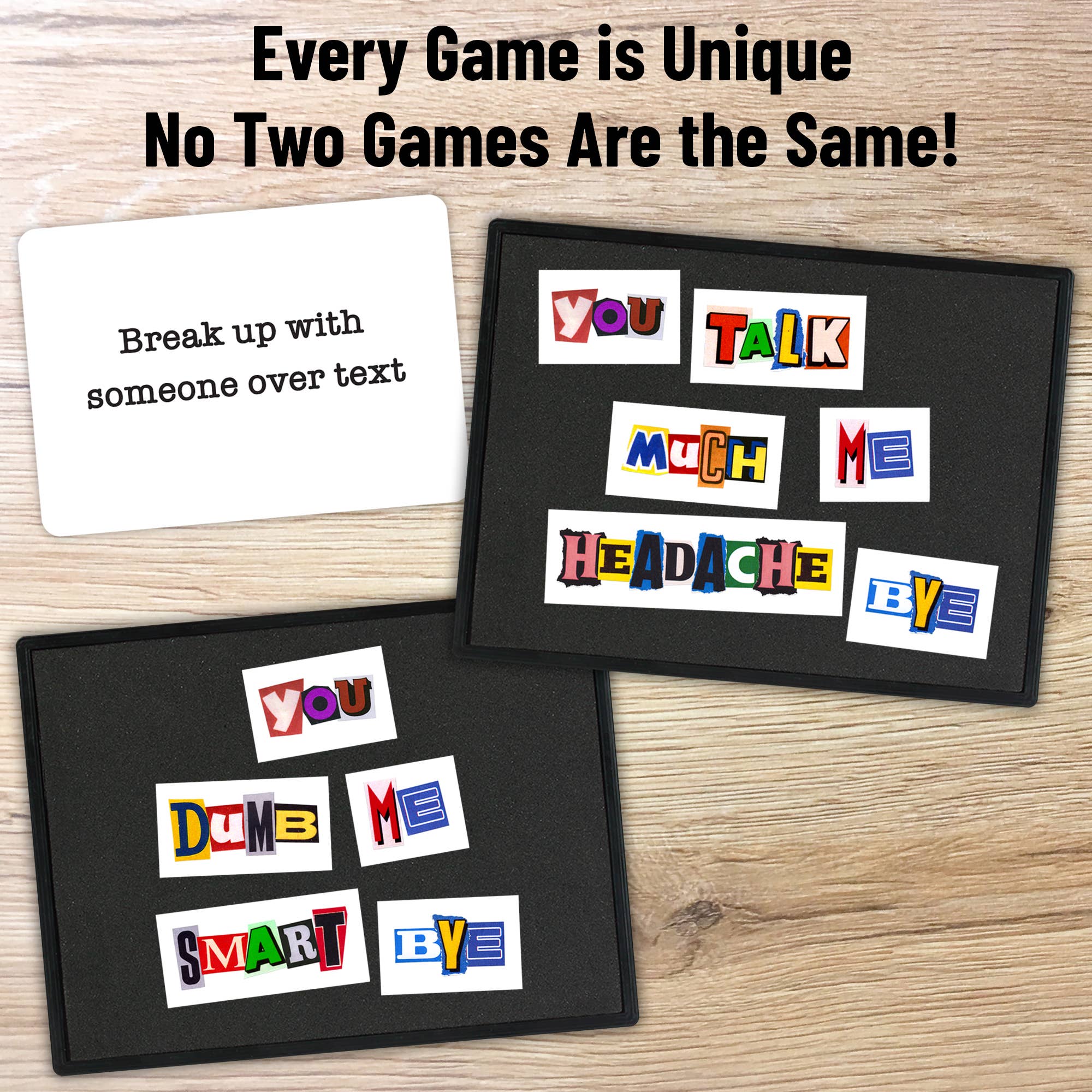 Funwares - Wholesale Card Game - Ransomizer – Funny Word Party Game for Teens, Adults & Gifts3