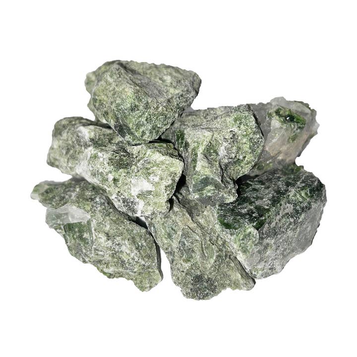 France Mineraux - Wholesale Spiritual Stone/Crystal - Diopside Rough Stones - 500grs0