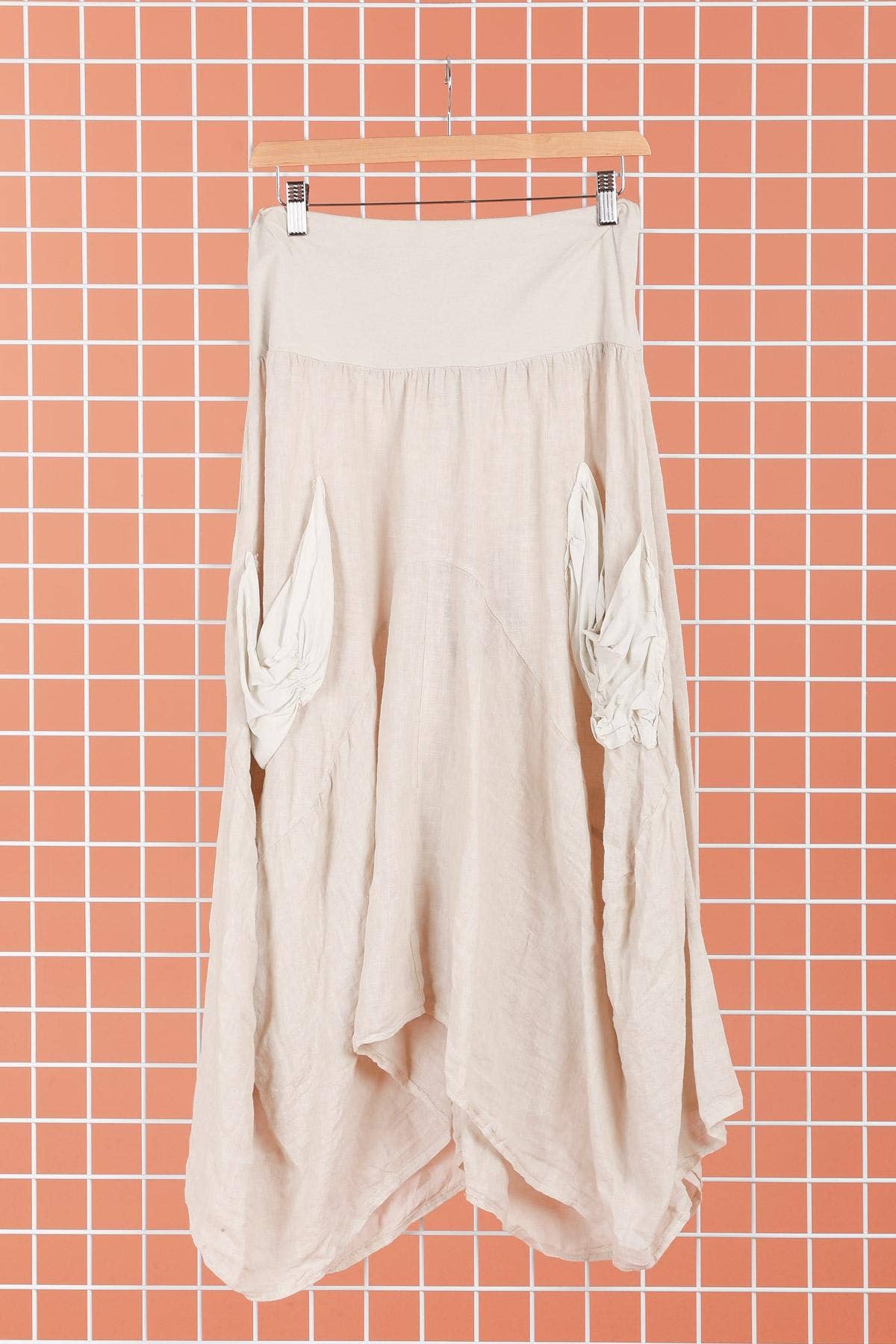 la maison des fibres naturelles – wholesale Kjol - Dam – Linnekjol i storlek One Size (US 12-16, UK 8-12, EU 40-44)19