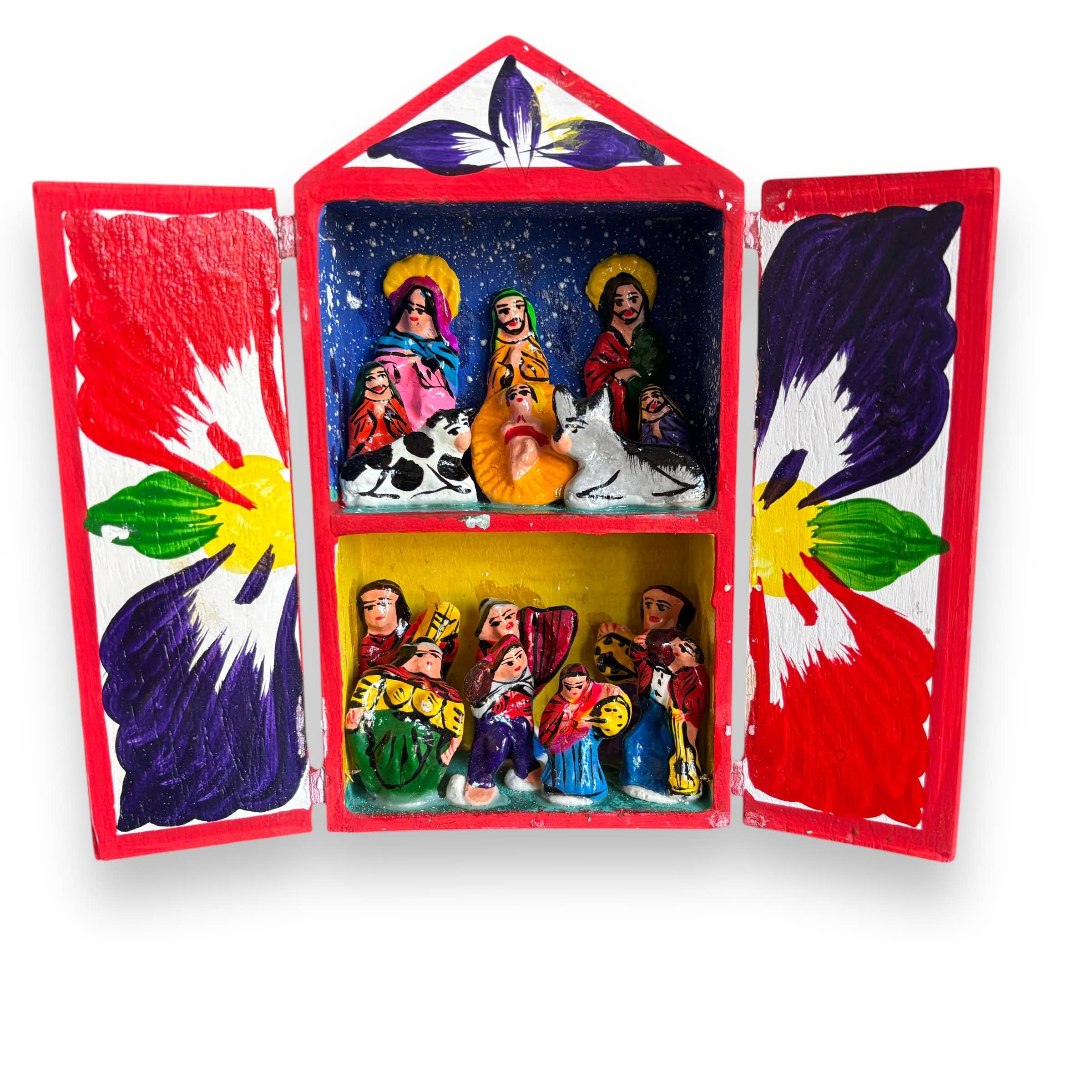 Zoe Artcrafts Corp. – wholesale Decorative figurine – Nativity Retablos Peruvian Decor, Folk Art, christmas indoor8