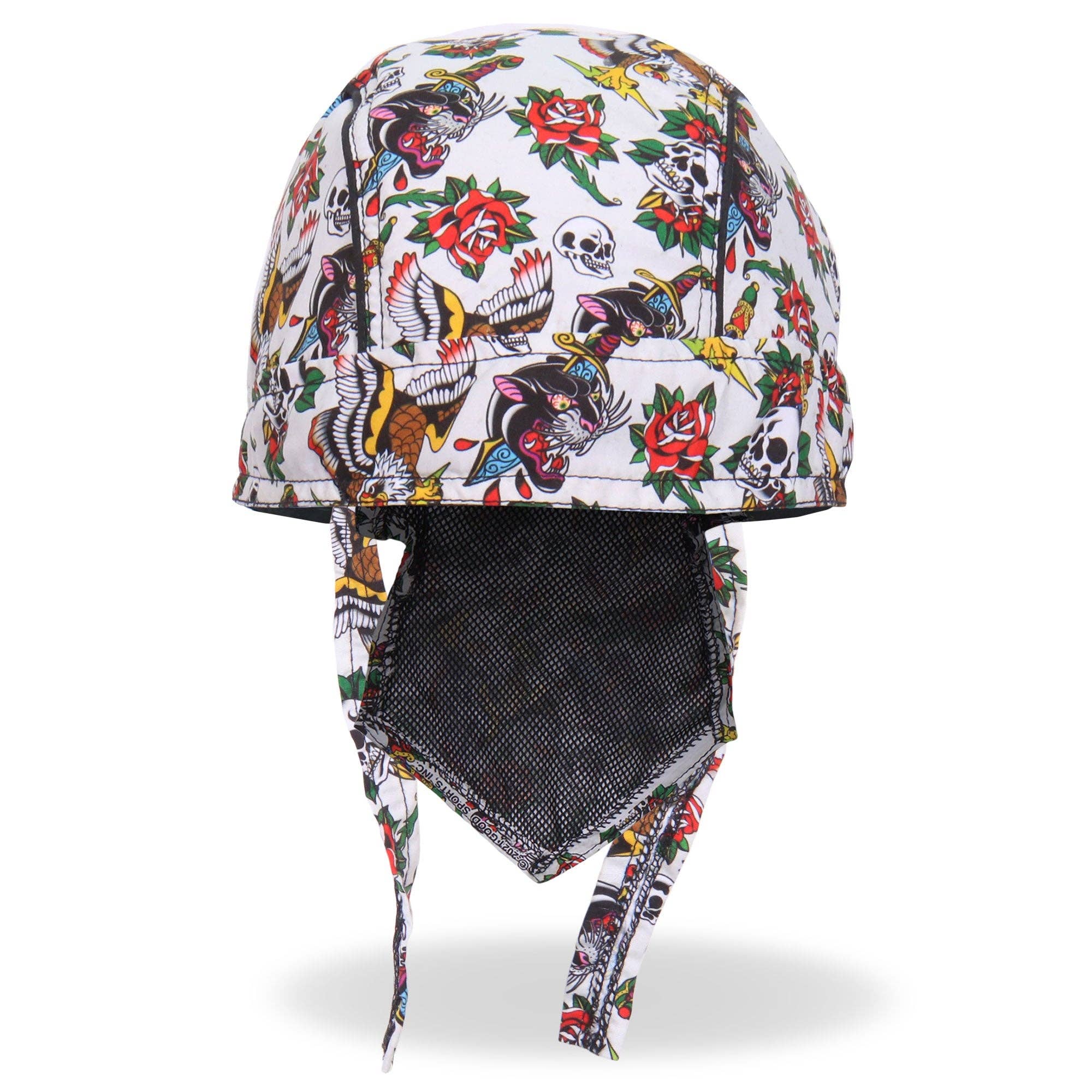 MULTI Hot Leathers Tattoo Flash Lightweight Headwrap HWH1127 for wholesale on Faire1