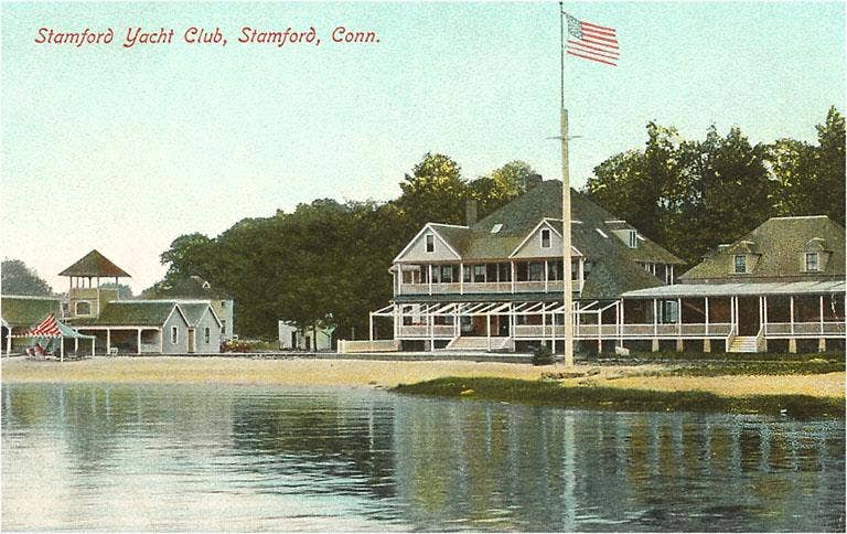 Found Image Press - Wholesale Sticker - Sticker CT-23 Stamford Yacht Club, Stamford0