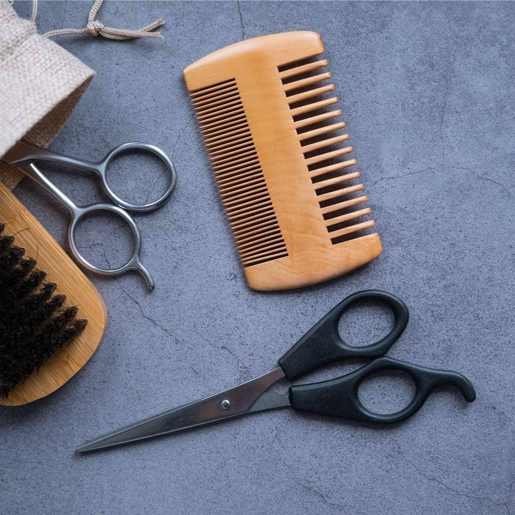 Jungle Culture - Wholesale Beard Brush/Comb - Beard Comb | Wooden Beard Grooming Comb For Men (COMB ONLY)2