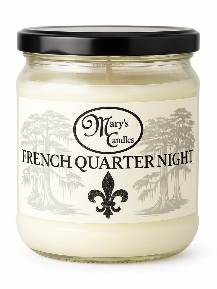 Nuits du Quartier Français 🌙 pour la vente par Mary's Candles Inc