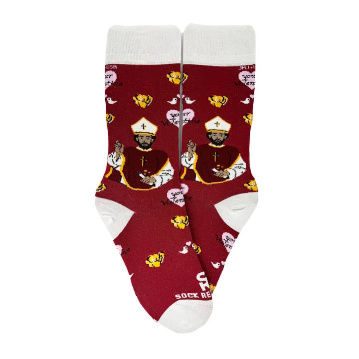 St. Valentine Adult Socks and other Purchase Wholesale valentine's day socks. Free Returns & Net 60 Terms on Faire trending on Faire.