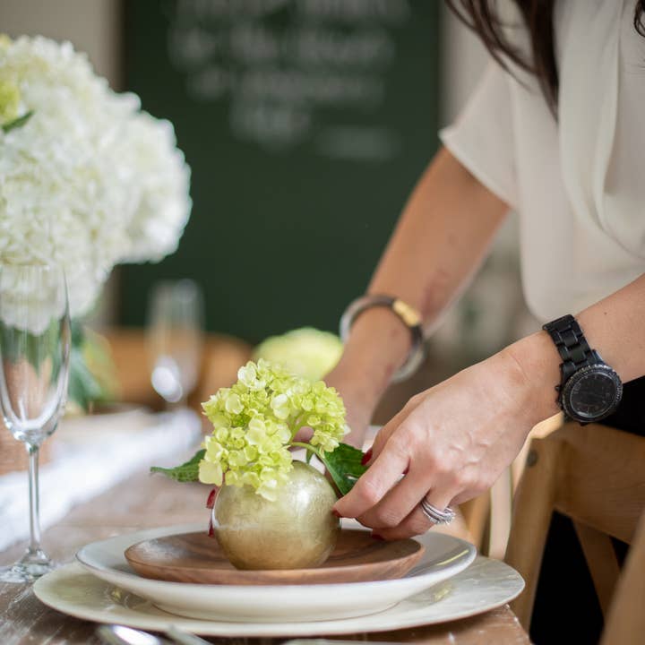 Dekorasyon Gifts Decor - Wholesale Vase - Capiz Round Vase (Natural White)4