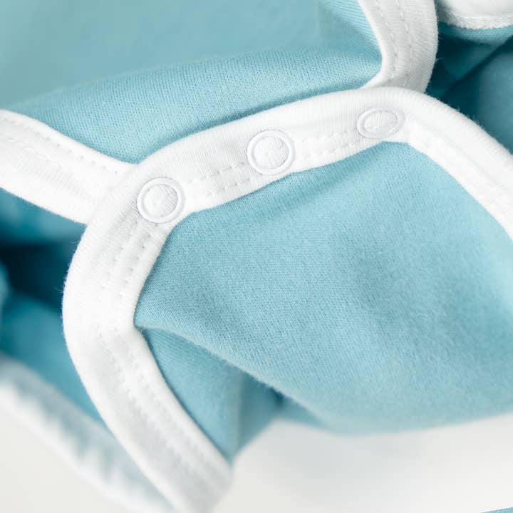 Wry Baby – Engroshandel Bodysuit - Baby – Excurent As Fuck Bodysuit | Sjove Babytøj | Teal1