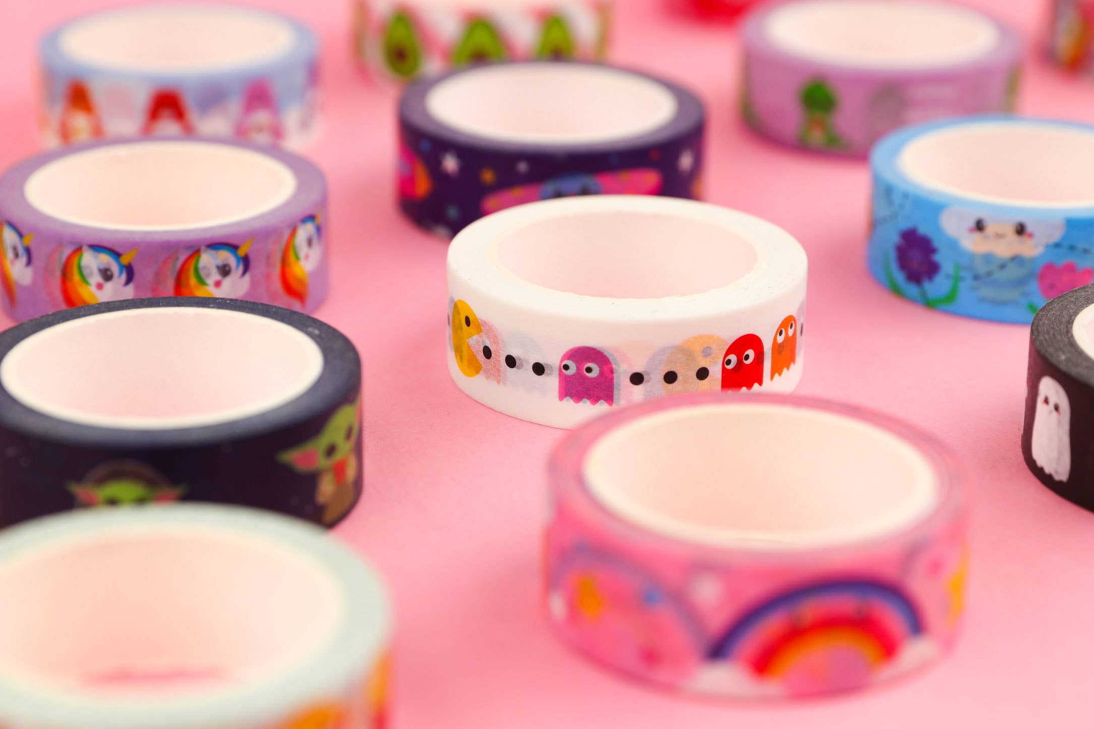 Studio Inktvis - Wholesale Washi Tape - Washi Tape Pac Man6